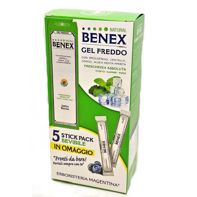 Benex Gel Freddo + 5 Stick Pack Promo