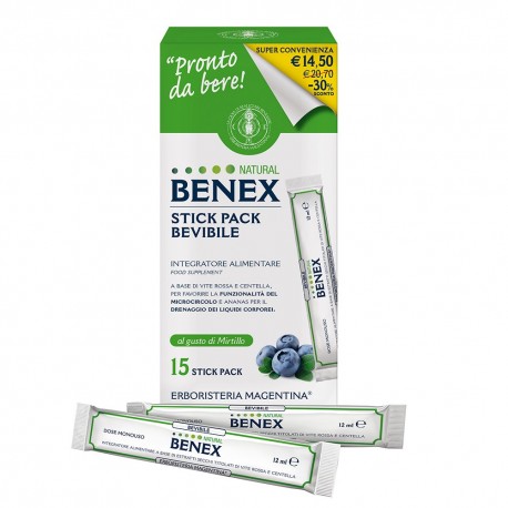 Benex Natural 15 Stick Pack Bevibili